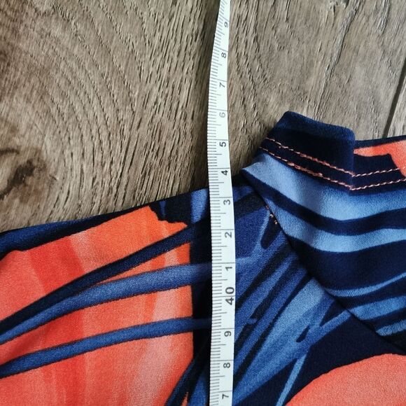 Cato floral peplum shift dress size 6 - Picture 4 of 6